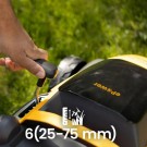 Batteridrevet gressklipper Collector 136e Kit + kantklipper og 2 batterier thumbnail