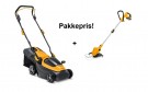 Batteridrevet gressklipper Collector 136e Kit + kantklipper og 2 batterier thumbnail