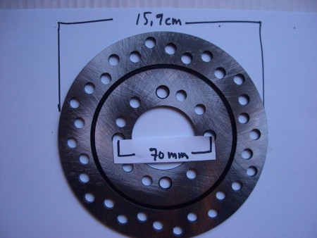 Bremseskive 15,9cm diameter