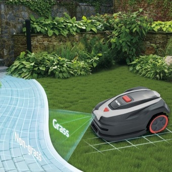 Registrerer plenens kanter og grenser via kamera